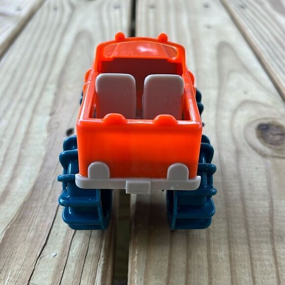 Battat Mini Toy Orange Monster Truck Jeep 5” Car Vehicle - Picture 5 of 8
